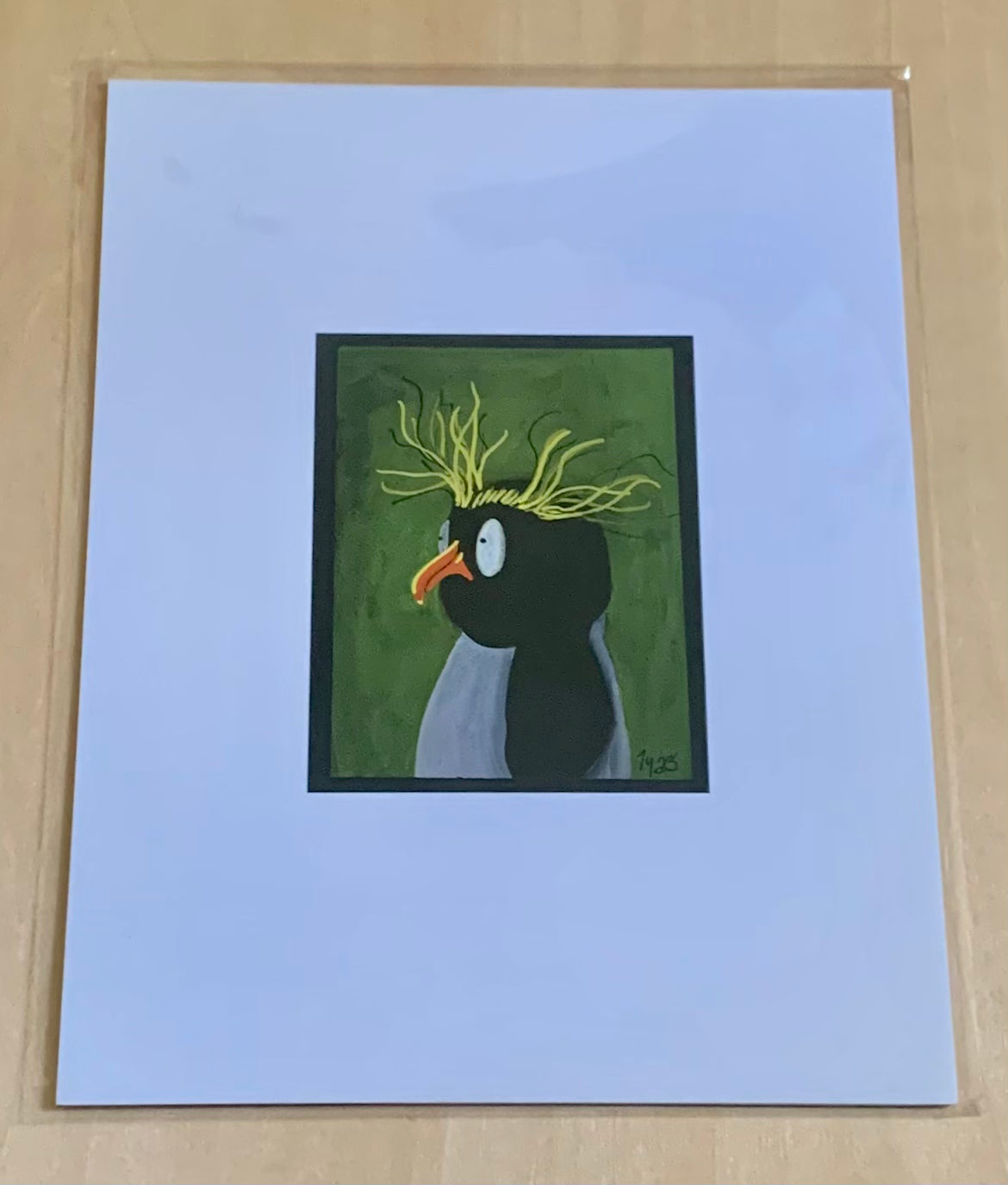 Spaghetti Penguin Print